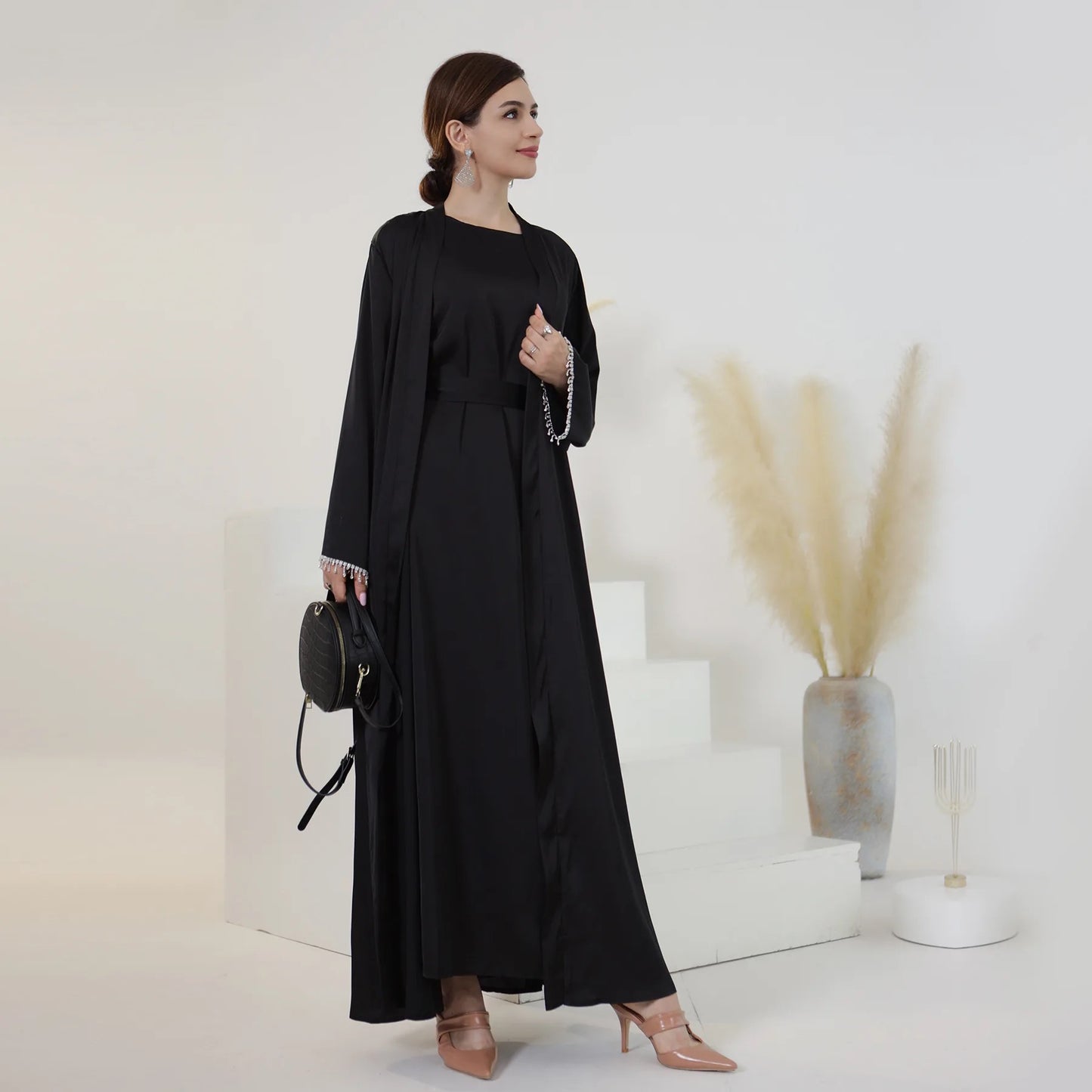 Jana open abaya set