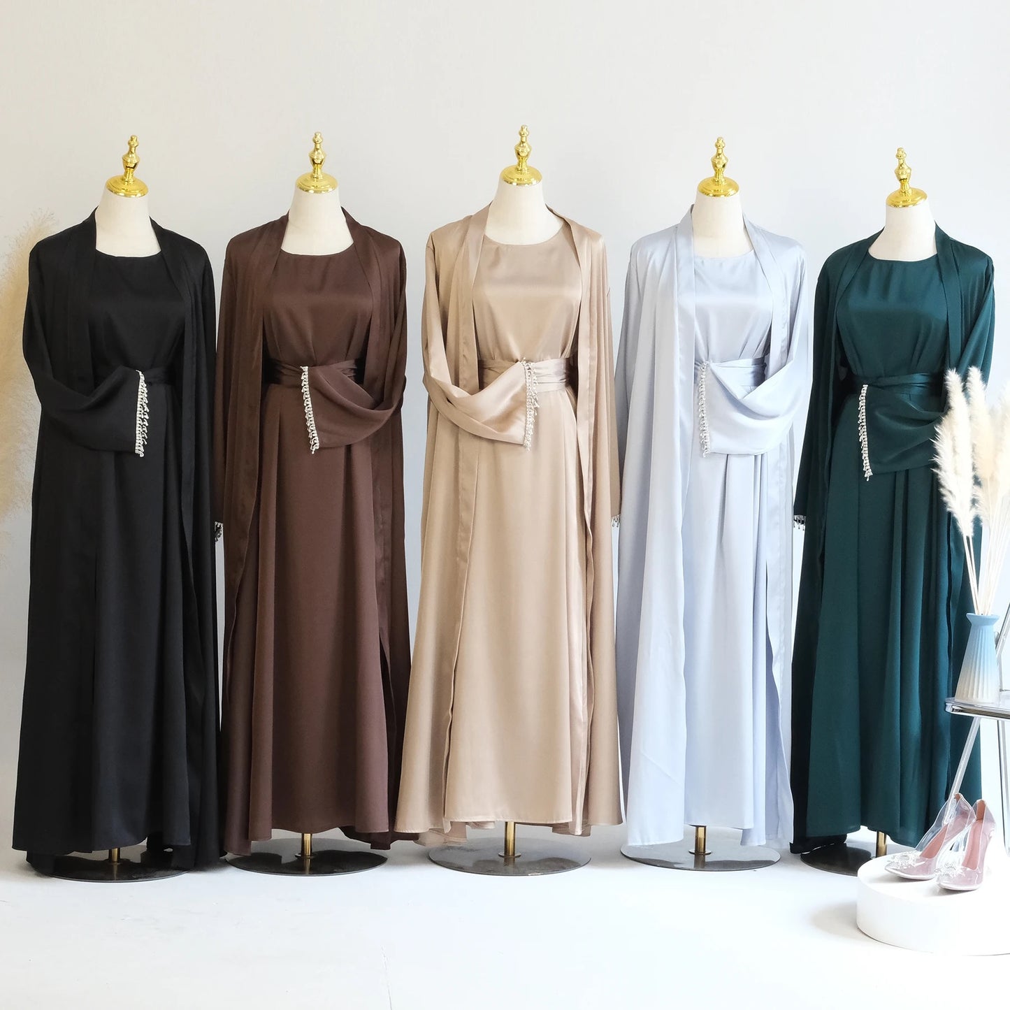 Jana open abaya set