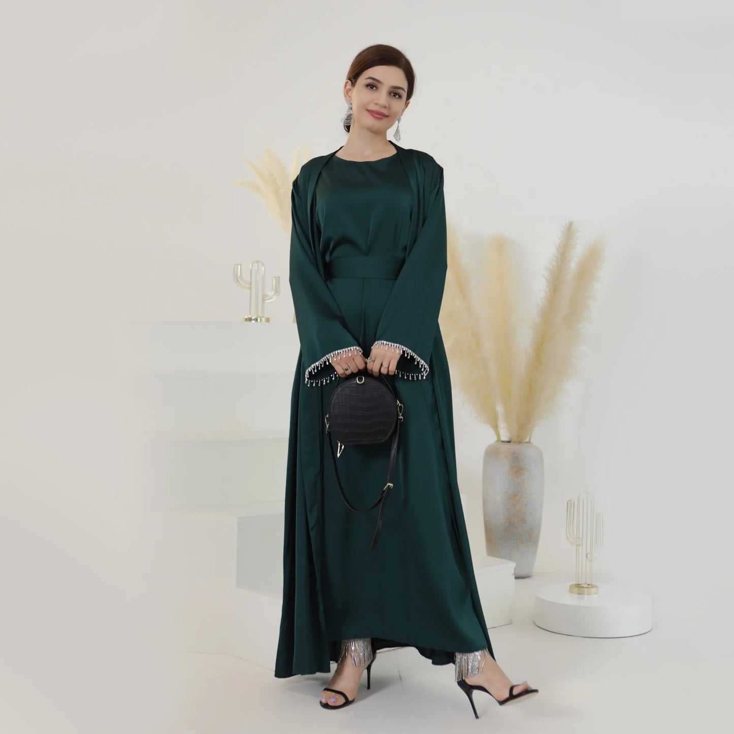 Jana open abaya set